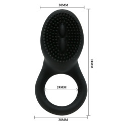 Pretty Love - Cobra Anneau Vibrateur Noir